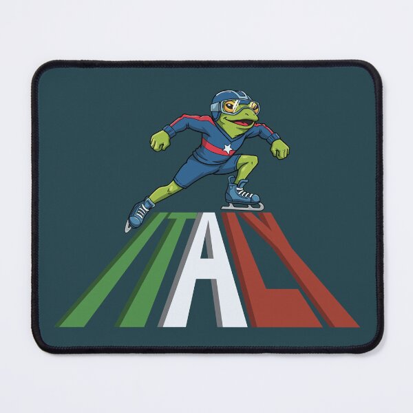 Item preview, Speedy Frog – Italy Ice Champion designed and sold by CARPIO Creations.