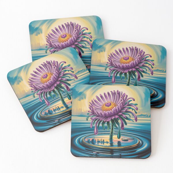 Item preview, Aster flower,style Salvador Dali. designed and sold by elegantpaterns.