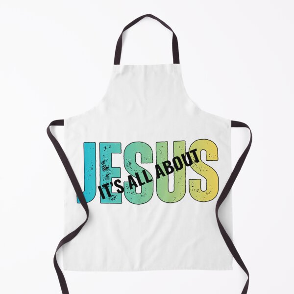 Item preview, Beautiful It's All About Jesus faith encouraging designed and sold by Embers & Incense Co..