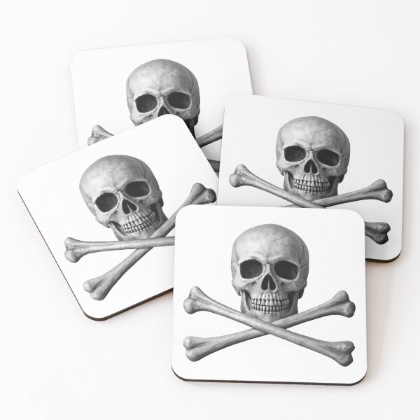 Item preview, Skull and crossbones symbol for danger warning or pirate sign designed and sold by Creative88Art.
