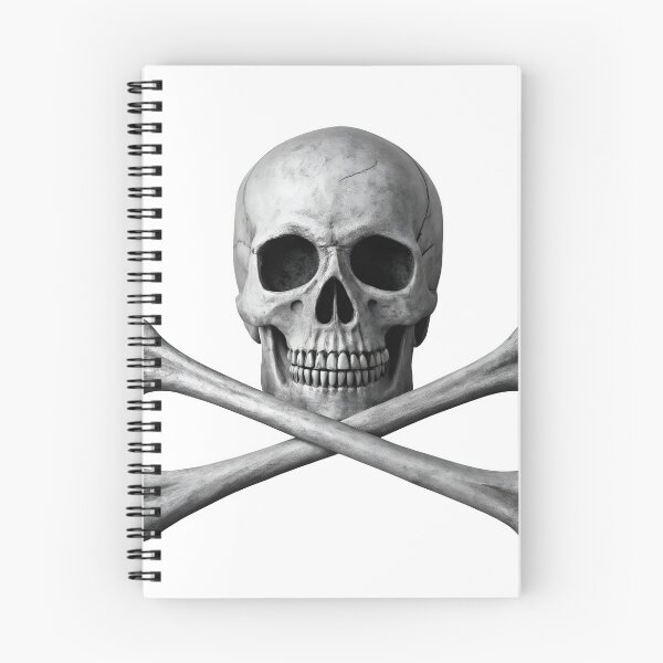 Item preview, Skull and crossbones symbol for danger warning or pirate sign designed and sold by Creative88Art.