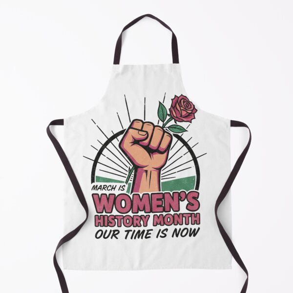 Item preview, Women's History Month March Retro Rose Empowerment designed and sold by Wear Sculpt.