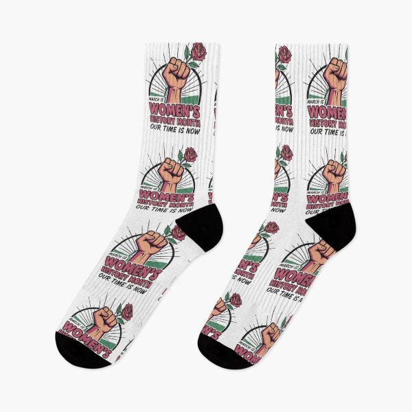 Item preview, Women's History Month March Retro Rose Empowerment designed and sold by Wear Sculpt.