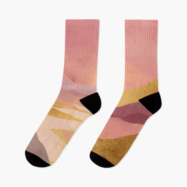 Item preview, Sunset over the mountains and river designed and sold by anytka.