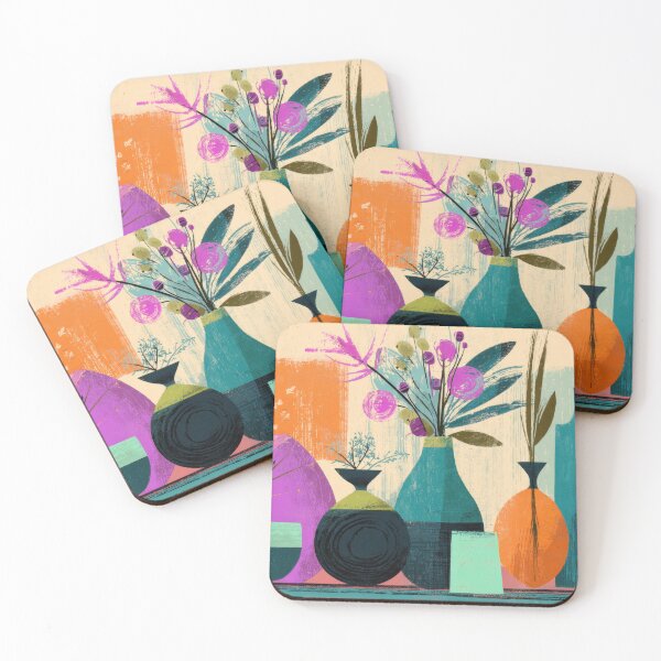 Item preview, Vibrant vases flowers designed and sold by anytka.