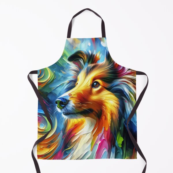 Item preview, Shetland Sheepdog Dog Portrait Acrylic Art Print Pet Portrait Gift for Sheltie Lovers designed and sold by Puppy Puzzles Plus.