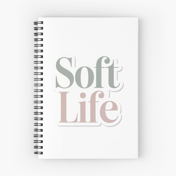 Item preview, Soft Life Aesthetic Funny Sticker designed and sold by Studioyasmin.