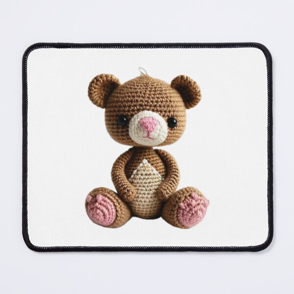 Item preview, Crocheted teddybear designed and sold by Tisunigo.