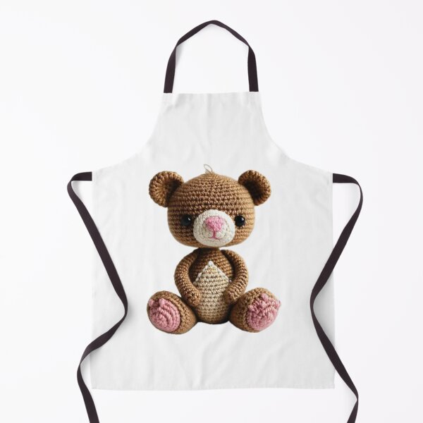 Item preview, Crocheted teddybear designed and sold by Tisunigo.