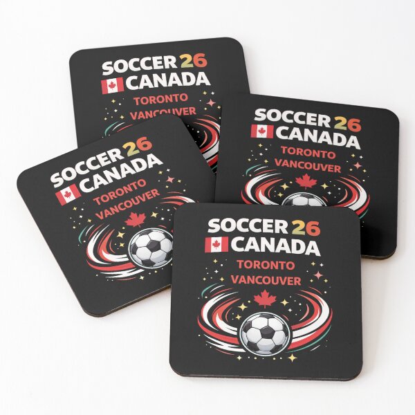 Item preview, Soccer 26 Canada Host Cities – Toronto Vancouver Soccer Fan Shirt designed and sold by MK-Charlie.