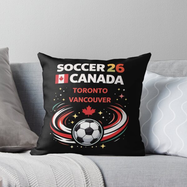 Item preview, Soccer 26 Canada Host Cities – Toronto Vancouver Soccer Fan Shirt designed and sold by MK-Charlie.