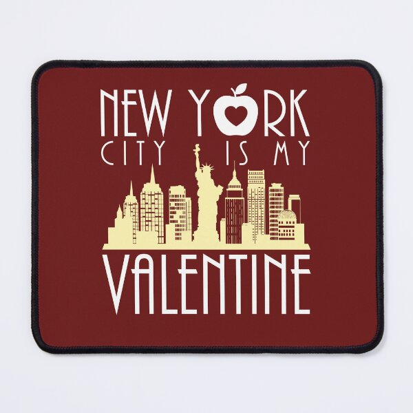 Item preview, New York City Is My Valentine Skyline designed and sold by jaygo.