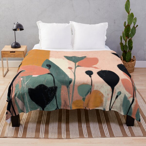 Item preview, Colorful flowers grow in a garden designed and sold by anytka.