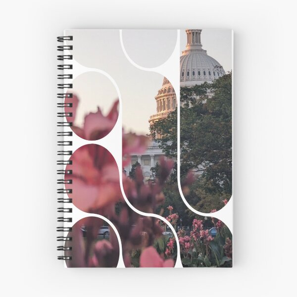 Item preview, Capitol in Bloom | Abstract Floral View of Washington D.C. - 4  designed and sold by CraftMuse19.