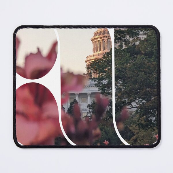 Item preview, Capitol in Bloom | Abstract Floral View of Washington D.C. - 4 designed and sold by CraftMuse19.