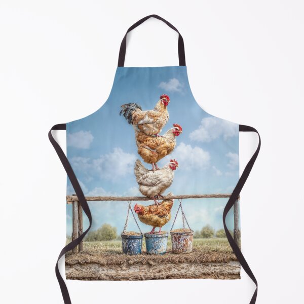 Item preview, Countryside Surprise of talented Chicken Roosters designed and sold by AngelottiCR.