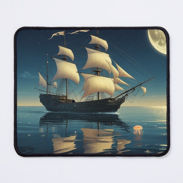 Item preview, Pirate Ship and Jelly Fish designed and sold by Jestersmodified.