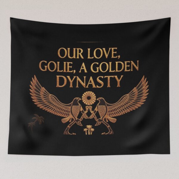Item preview, Imperial Legacy: Our Love, A Golden Dynasty - Ancient Egyptian Falcon Art designed and sold by Fatomfatom.