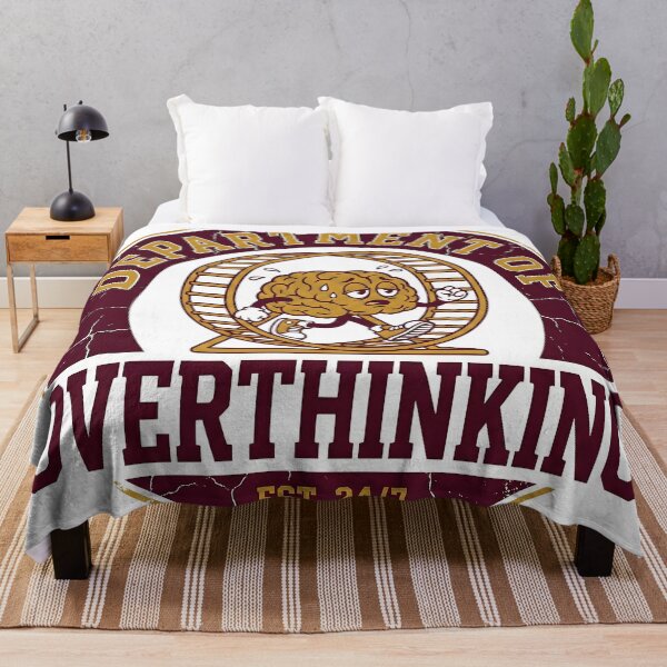 Item preview, Department Of Overthinking Funny Brain In Hamster Wheel Badge designed and sold by DigitalAnnaBanana.
