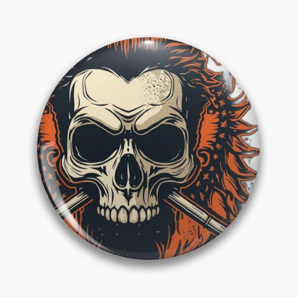 Item preview, Inferno Skull designed and sold by ZisanArts.