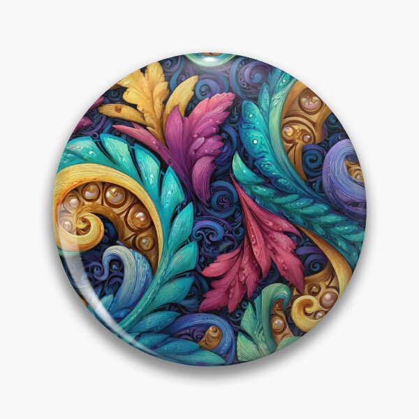 Artikelvorschau, Neuseeland Māori Paua Muster Koru Design 790 entworfen und verkauft von GrinGalore.