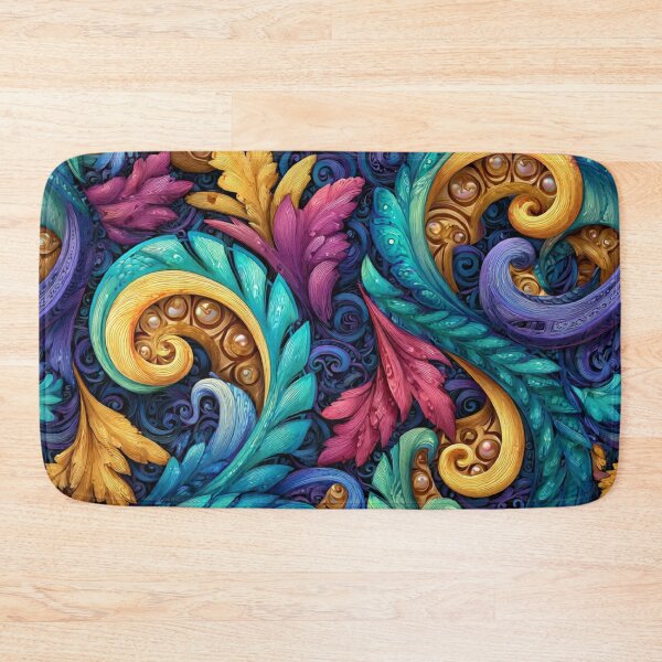 Item preview, New Zealand Māori Paua Pattern Koru Design 790 designed and sold by GrinGalore.