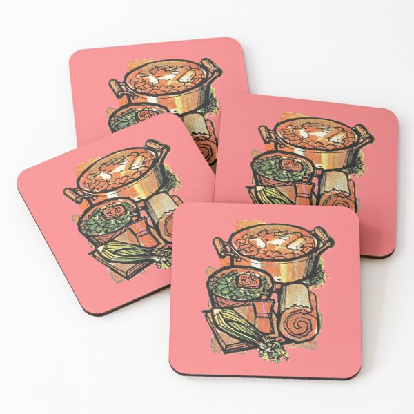 Item preview, Kitsch Cuisine Kitsch Food MCM Graphics designed and sold by The Sticker Bureau.