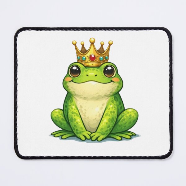 Item preview, Royal frog with precious crown designed and sold by FroggyOnly.