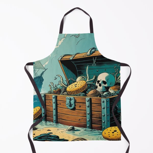 Item preview, Pirate Ship and treasure chest designed and sold by Jestersmodified.