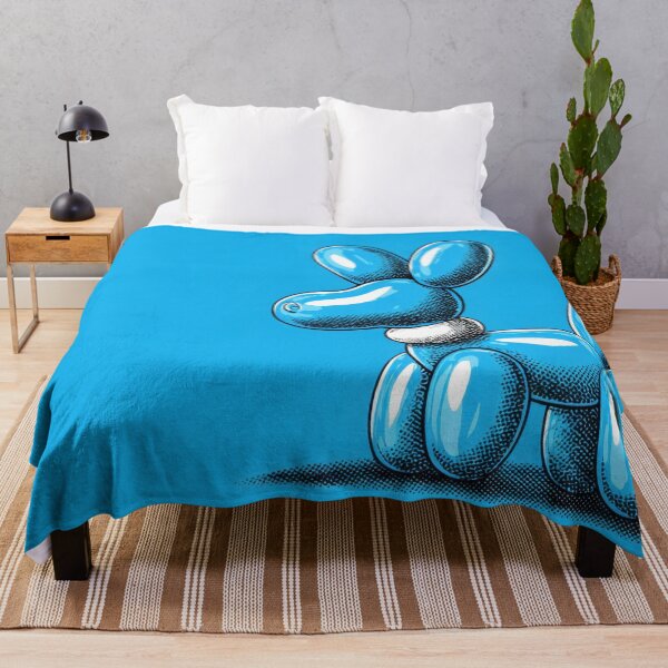 Item preview, Balloon dog on a blue background designed and sold by anytka.