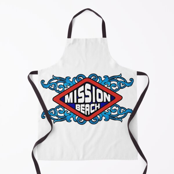 Item preview, Mission Beach emblem retro sign designed and sold by studioss76.