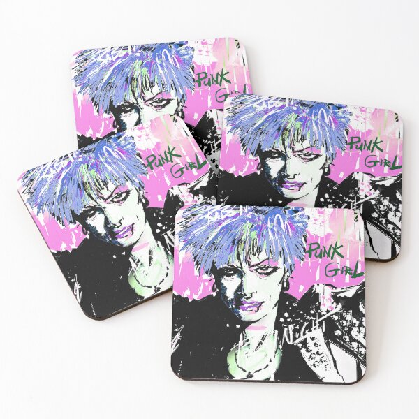 Item preview, Punk Girl art piece designed and sold by Ajforristalart.
