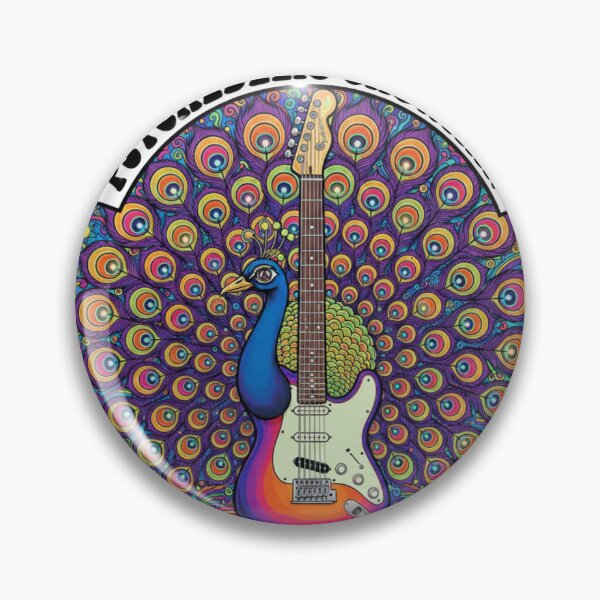 Item preview, Psychedelic Showman The Guitar Peacock by Elias Brick Intelligent Groove designed and sold by ELIAS BRICK INTELLIGENT GROOVE.
