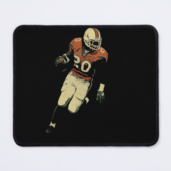 Item preview, Ed Reed Miami Hurricanes Vintage Football Art designed and sold by TheArtOfCar.