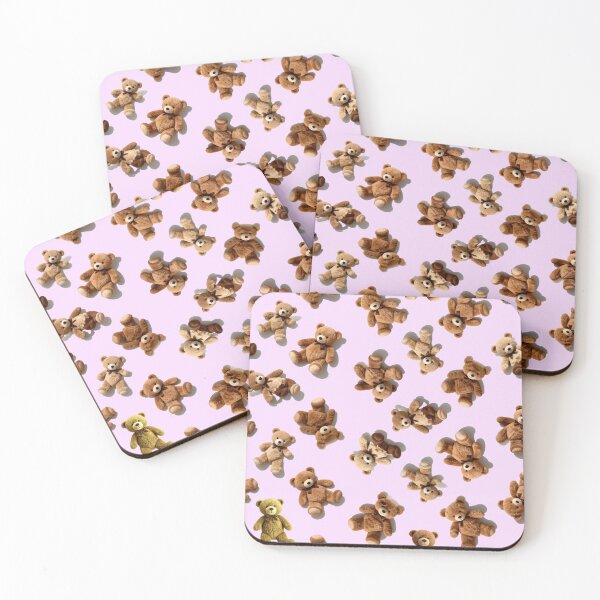 Item preview, The Teddy Bears Party on pink designed and sold by TerenceLacey.