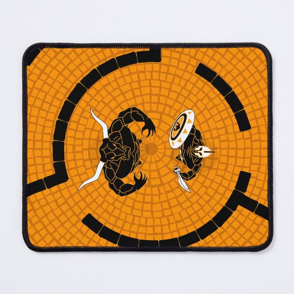 Item preview, theseus fighting the minotaur in the labyrinth designed and sold by matintheworld ( delcarmat ).