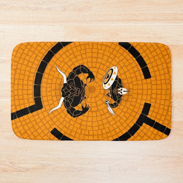 Item preview, theseus fighting the minotaur in the labyrinth designed and sold by matintheworld ( delcarmat ).