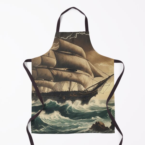 Item preview, Pirate Ship and during storm designed and sold by Jestersmodified.