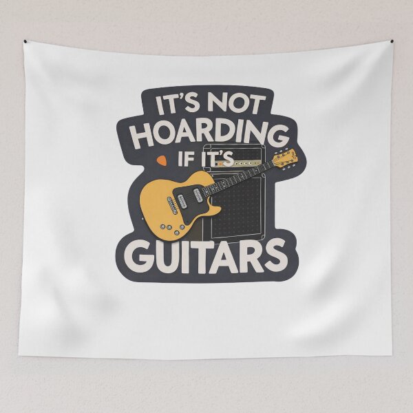 Item preview, It's Not Hoarding If It's Guitars designed and sold by krystalRomanart.