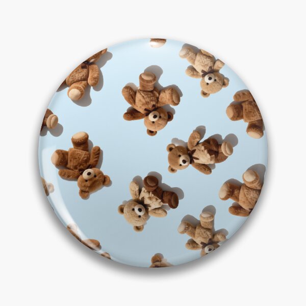 Item preview, The Teddy Bears Party on blue designed and sold by TerenceLacey.