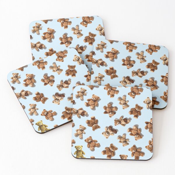 Item preview, The Teddy Bears Party on blue designed and sold by TerenceLacey.