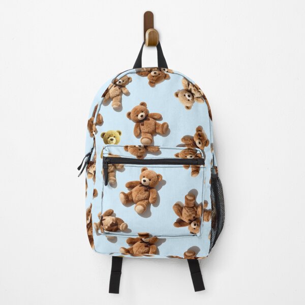 Item preview, The Teddy Bears Party on blue designed and sold by TerenceLacey.