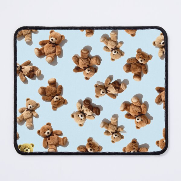 Item preview, The Teddy Bears Party on blue designed and sold by TerenceLacey.