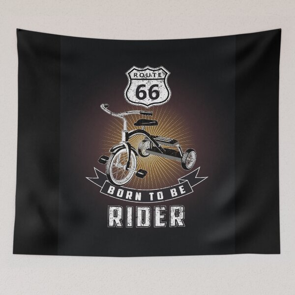 Item preview, born to be rider route 66 designed and sold by Mauro Mondin.