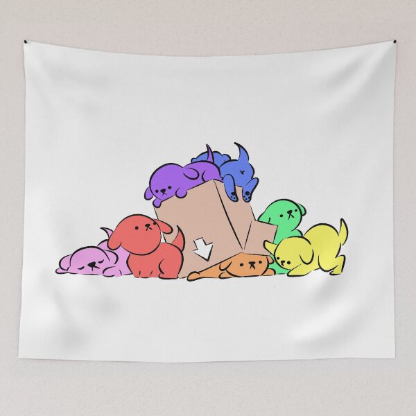 Item preview, Rainbow Pups designed and sold by JosslyDraws.