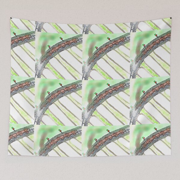Item preview, Scenic train view designed and sold by AWADHESH  CHAURASIA.