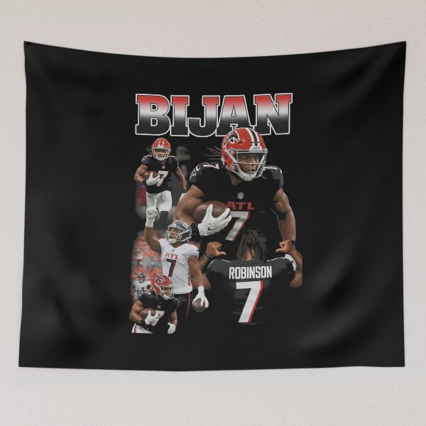 Item preview, Bijan Robinson Atlanta Running Back designed and sold by TheArtOfCar.