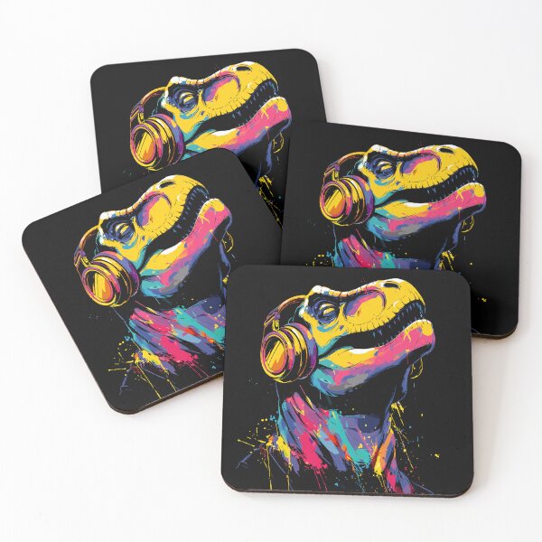 Item preview, Vibing T-Rex designed and sold by Otivos.
