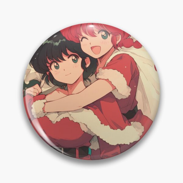 Item preview, Ranma and Akane Christmas designed and sold by Solace Sparkles.