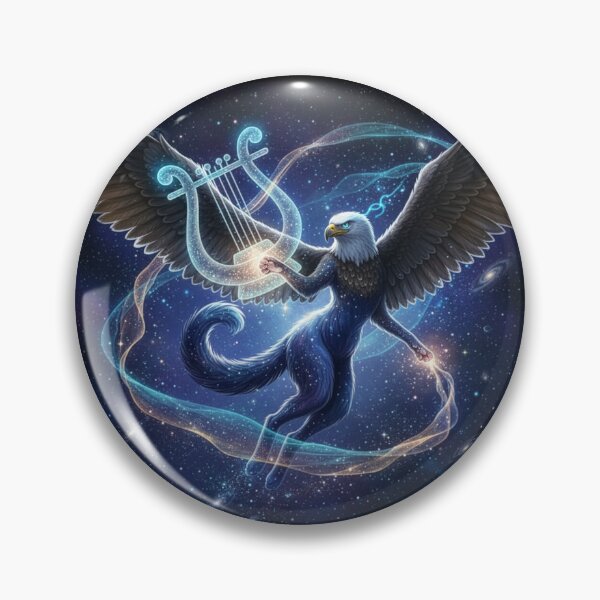 Item preview, Cosmic Eagle - Lyra designed and sold by Cosmic Zoo.